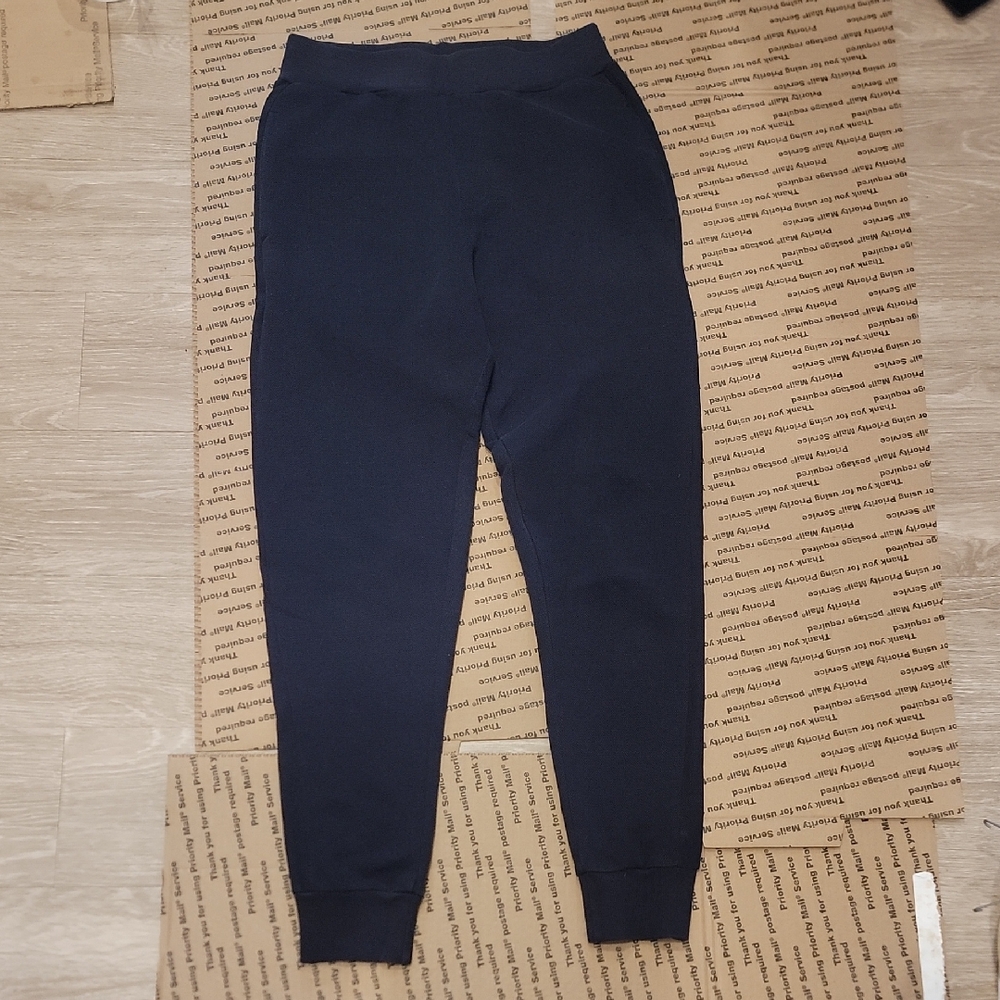 Zara Navy Blue Track Pants